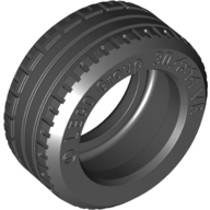 Lego pneumatika průměr 30,4mm , černá (75777, 657826, 4561806)